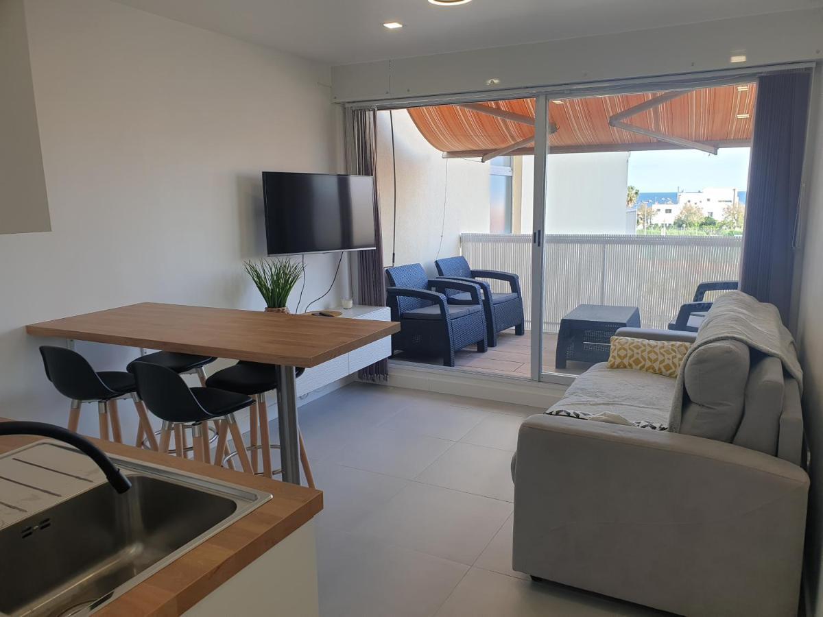 Studio Carnon Bord De Plage Climatise Εξωτερικό φωτογραφία